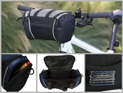 5L Kapasite Bisiklèt Devan Guidon Bag