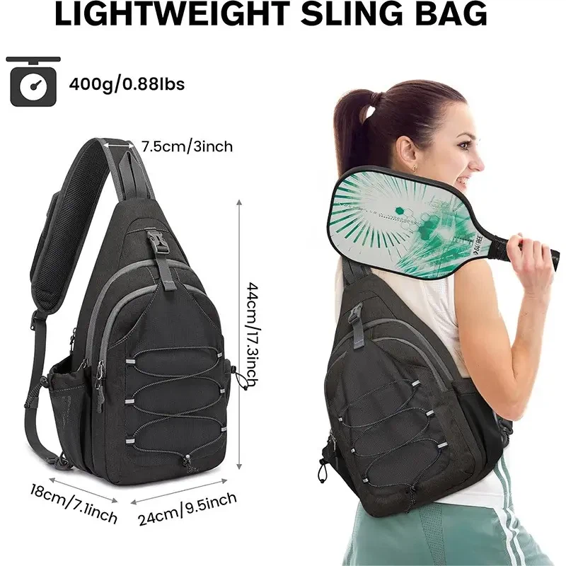 Custom Waterproof Pickleball Sling Bags